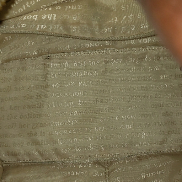 Kate Spade Light Purple Satchel with Bow and Scarf - Picture 9 of 14